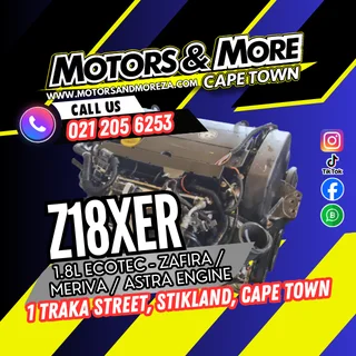 Opel Z18XER 1.8 Ecotec / Zafira Engine For Sale