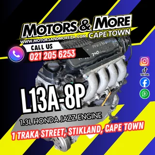 Honda L13A-8P 1.3 Jazz Engine For Sale