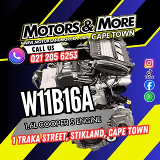 Mini W11B16A 1.6 Cooper S Engine For Sale