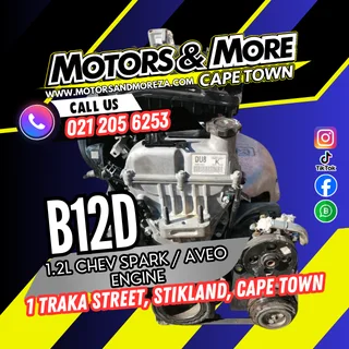 Chevrolet B12D 1.2 Spark Engine For Sale