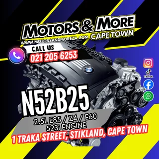 BMW N52B25 2.5 E85 Z4 / 523i Engine For Sale