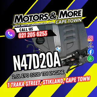 BMW N47D20A 2.0 E90 320d Tdi Engine For Sale