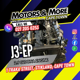 Kia J3 - EP 2.9 Sedona Engine For Sale
