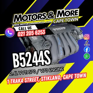 Volvo B5244S-P 2.4 S70 - V70 Vvti Engine For Sale