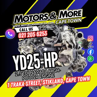 Nissan YD25-HP 2.5 Navara Tdi Engine For Sale