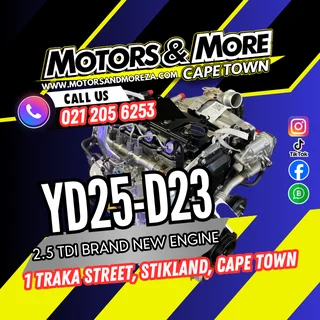 Nissan YD25 2.5 Navara D23 New Engine For Sale