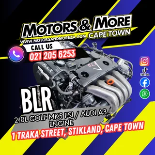 Vwaudi Blr 2.0 Golf Mk5 - A3 Fsi Engine For Sale
