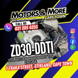 Nissan ZD30DDTI 3.0 Hardbody Tdi Engine For Sale