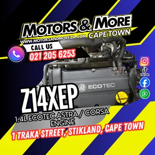 Opel Z14XEP 1.4 Ecotec / Corsa Engine For Sale
