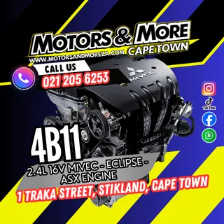 Mitsubishi 4B11 2.0 16V ASX / Mivec Engine For Sale