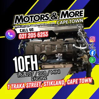 Peugeot 10FH 1.6 207 - 308 Mini Engine For Sale