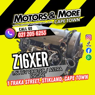Opel Z16XER 1.6 16V Ecotec / Astra Engine For Sale