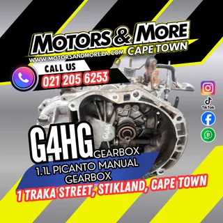 Hyundai G4HG 1.1 Picanto Manual Gearbox For Sale