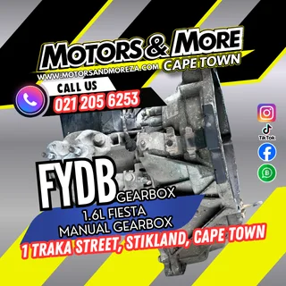 Ford FYDB 1.6 Fiesta Manual Gearbox For Sale