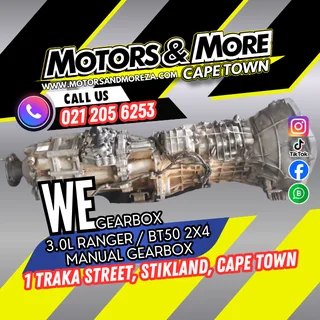 Ford WE 3.0 Ranger Manual Gearbox For Sale