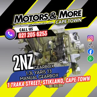 Toyota 2NZ 1.3 Yaris T3 Manual Gearbox For Sale