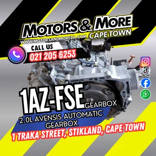 Toyota 1AZ 2.0 Avensis Automatic Gearbox For Sale