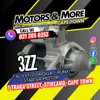 Toyota 3ZZ 1.6 Corolla / RunX Starter For Sale