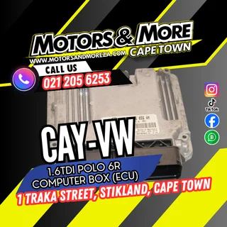 Vwaudi Cay 1.6 Polo 6r Tdi Computer Box For Sale