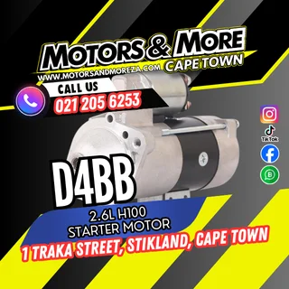 Hyundai D4BB 2.6 H100 Starter For Sale
