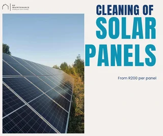 Cleaning of Solar Panels
