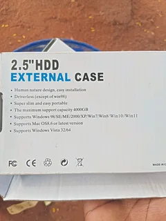 External hard drive (Terabyte)