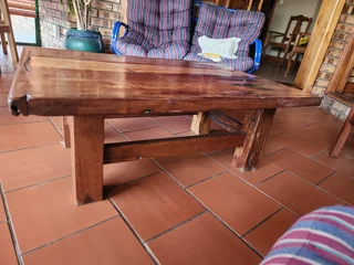 Solid sleeper coffee table