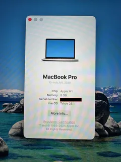 2020 MacBook Pro 13&#34; M1 256GB 8GB RAM
