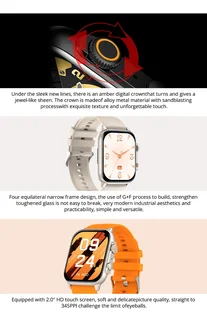 Smart Watch COLMI C81 | AMOLED Screen | Bluetooth Calls | Fitness &amp; Health Tracker