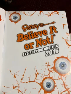 The Book - Ripley&#39;s Believe It or Not! Eye-Popping Oddities 2016&#34; is a non-fiction book.