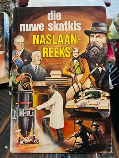 The Book - Die Nuwe Skatkis Naslaan-Reeks is a non-fiction book series. It contains facts, inform