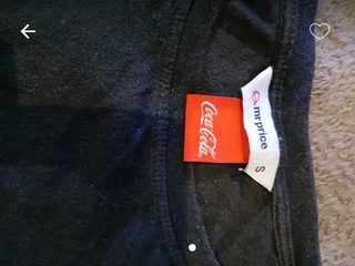 Black Coca-Cola Crop Top