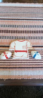 Old rugby memoribilia.