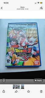Dragon Ball Z Tenkachi 3 PS2 *Very Rare*