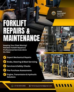 Forklift Repairs and Services - Professional and Qualified