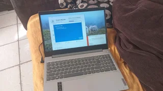 Silver Lenovo Laptop I3