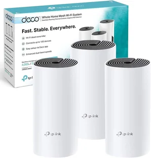 Tp-link Deco M4 (3-pack) Ac1200, R1350 Today!!!,whole Home Mesh Wifi System ,sealed Box!!!0840766357
