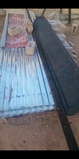 Corrugated iron roofing sheet