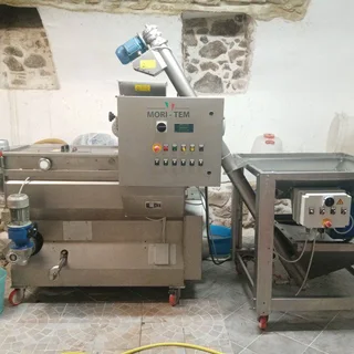 Fully Reconditioned Turnkey Olive Oil Extraction  machine Oliomio 150 full setup for sale.