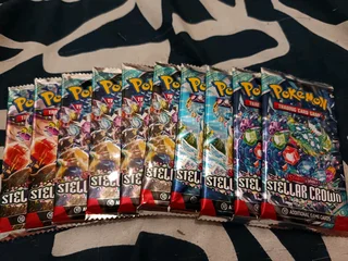 Scarlet & Violet Stellar Crown Booster Packs Pokémon
