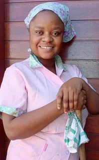 I'm a domestic worker. I'm a very hard working woman. I stay in diepsloot