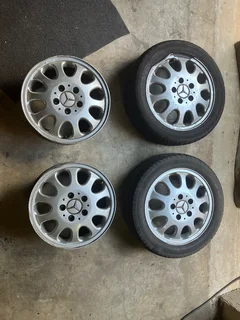 Mercedes A160 rims and tyres