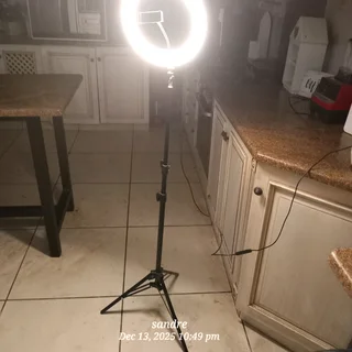 LED Ring Light Photo stand with 3 modes