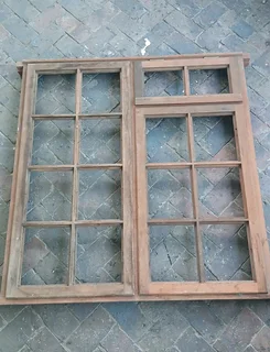 For Sale: Authentic Reclaimed Solid Wood Window Frames