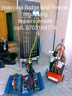 Fridge and freezer repairs onsite