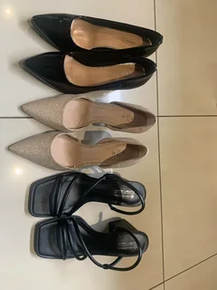 Bundle 3 Pairs Ladies Heels Size 7 UK: Call it Spring + Daniel Hechter