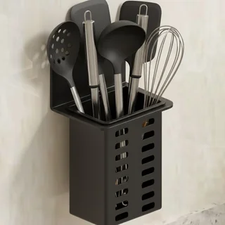 Wall-Mounted Organizers - No Drilling Required