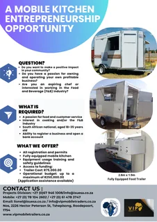 Mobile Kitchen Entrepreneurship Opportunity