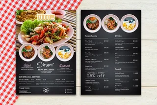 Fast Digital Designs – Posters, Menus, Invitations – R100–R300