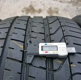 Normal tyres and runflats are available